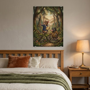 Affiche Tux & Twitch Le Voyage Commence