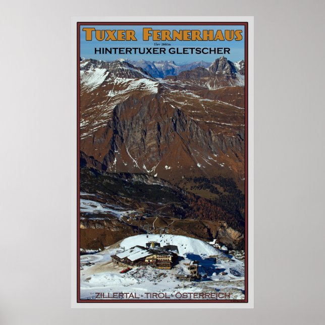 Affiche Tuxer Fernerhaus (Devant)
