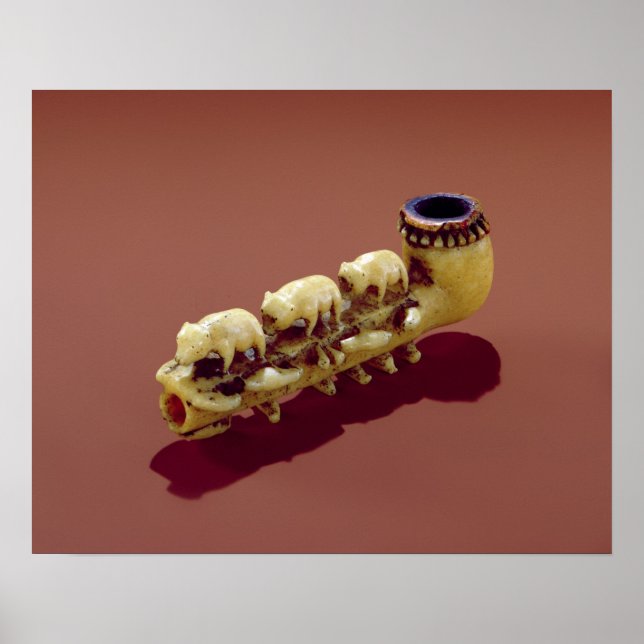 Affiche Tuyau Korvack avec ours polaires sculptés (Devant)