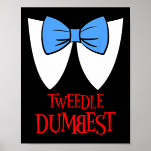 Affiche Tweedle costume Dumbest Halloween Fairytale Charac