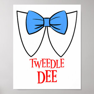 Affiche Tweedle Dee Costume Halloween Fairytale Caractère