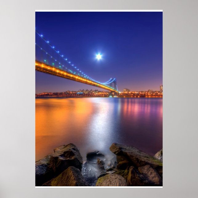Affiche Twilight, George Washington BridgePalisades, NON. (Devant)