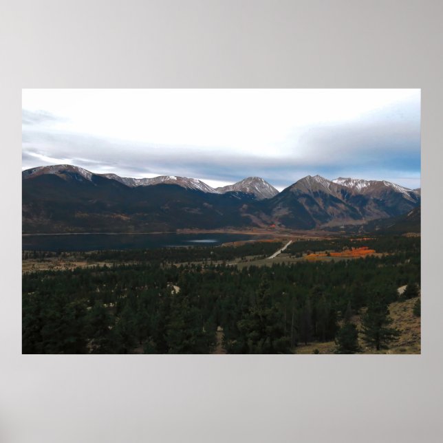 Affiche Twin Lakes Colorado (Devant)