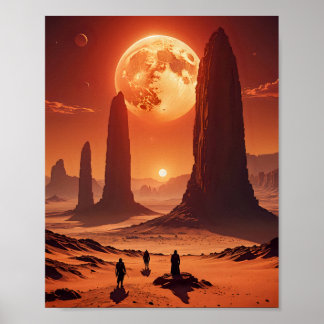 Affiche Twin Suns sur Desert Planet