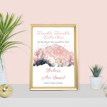 Affiche Twinkle Little Star Unicorn Bébés sont doux traite<br><div class="desc">"Twinkle scintille petite étoile, savez-vous à quel point vous êtes aimé !" Joignez-vous à une fête car la future maman accueille sa petite étoile brillante dans le monde. Vous êtes cordialement invité à un baby shower à thème Twinkle Twinkle Little Star en l'honneur de la future mère et de son...</div>