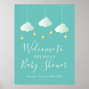 Affiche Twinkle Twinkle Baby Shower / Sprinkle Welcome