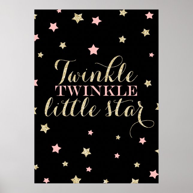Affiche Twinkle Twinkle Little Star (Devant)