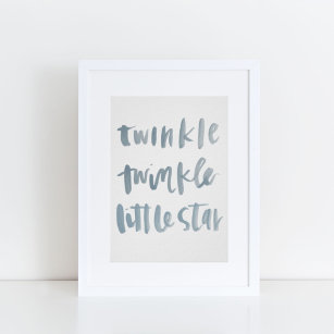 Affiche Twinkle, Twinkle Little Star Art Print