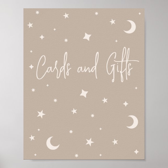 Affiche Twinkle Twinkle Little Star Shower Cards and Gifts (Devant)
