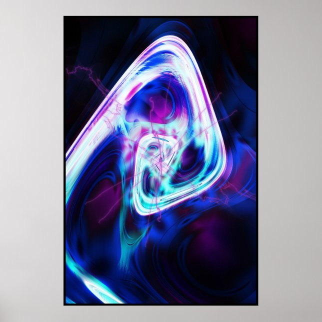 Affiche twisty triagle (Devant)