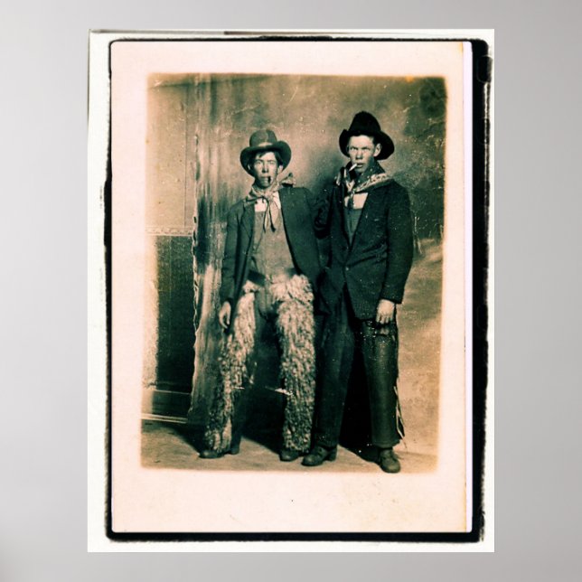 AFFICHE TWO COWBOYS (Devant)