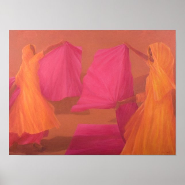 Affiche Tying Saris (Devant)