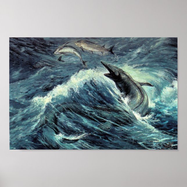 Affiche Tylosaurus (Devant)