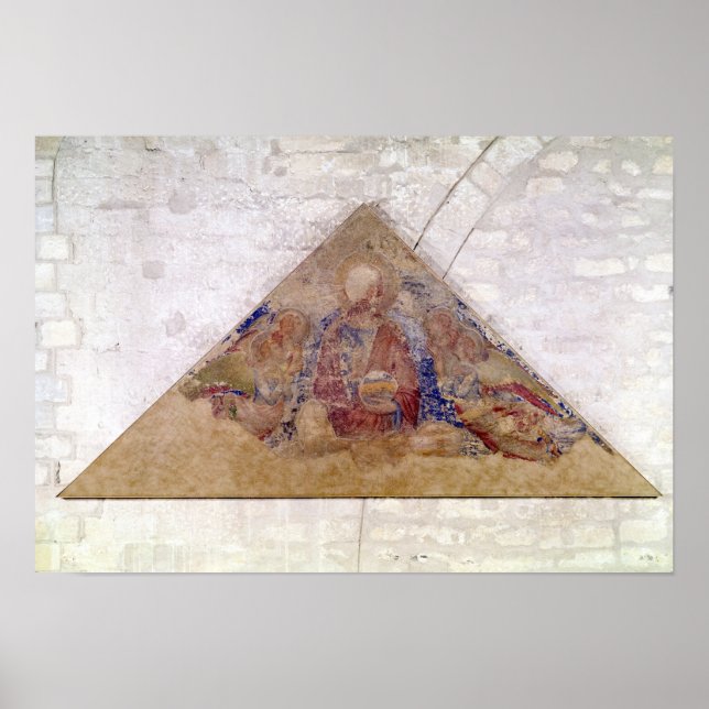 Affiche Tympanum représentant la bénédiction du sauveur, 1 (Devant)