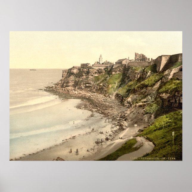 Affiche Tynemouth, Tyne et Wear, Angleterre (Devant)