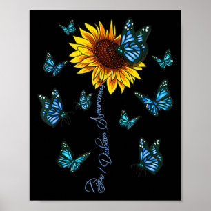 Affiche Type 1 Sensibilisation au diabète Relation du diab