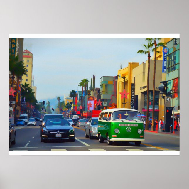 Affiche Types Hollywood (Devant)