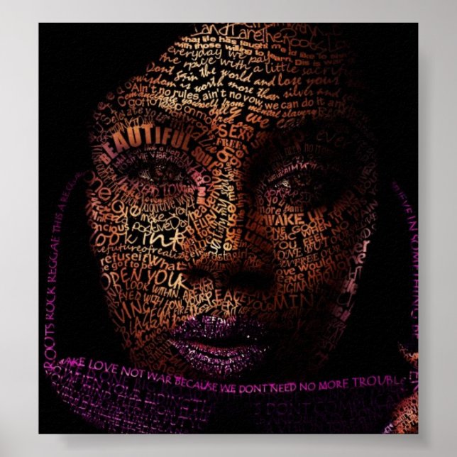 Affiche typographie (Devant)