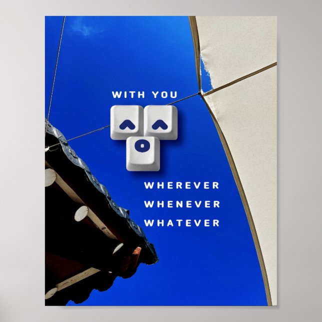 Affiche typographie_1_avec l'affiche matte you_1 (Devant)