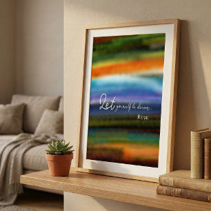 Affiche Typographie de citation motivationnelle créez la v