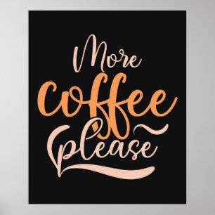 Affiche Typographie de t-shirt