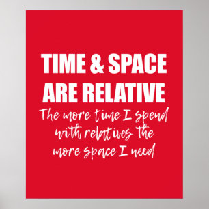 Affiche Typographie des citations de famille amusante Roug