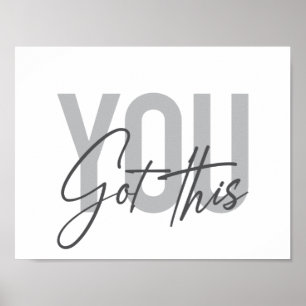 Affiche Typographie moderne, simple, cool Vous Avez Ça