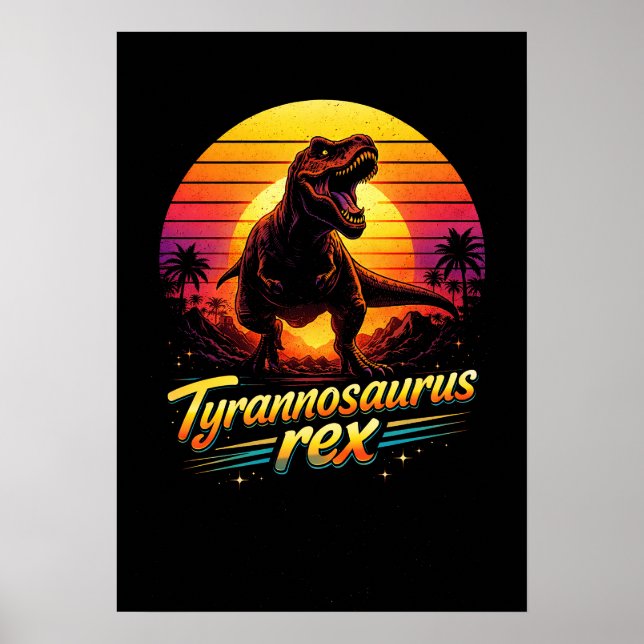 Affiche Tyrannosaurus Rex (Devant)