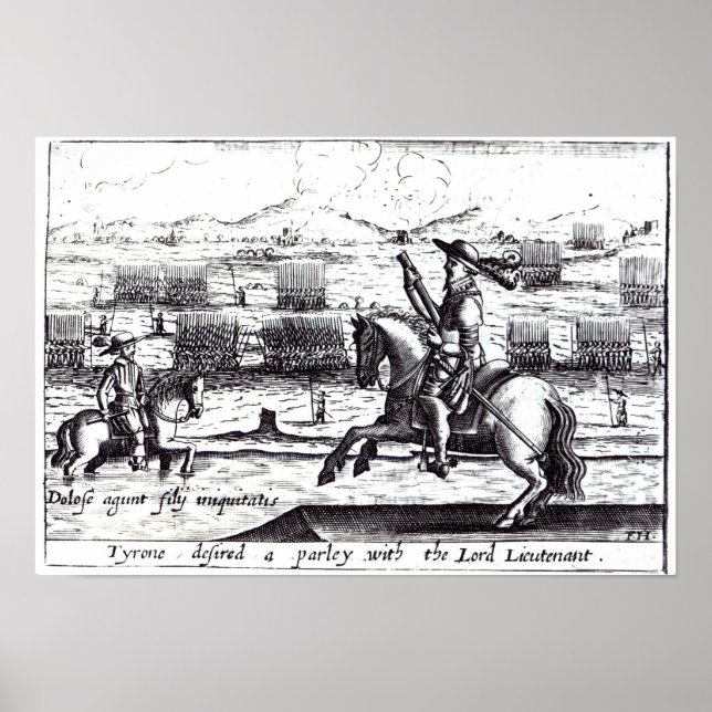 Affiche Tyrone Désire une perle avec Lord Lieutenant (Devant)