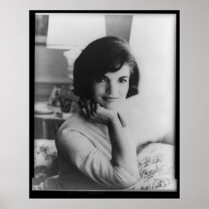 Affiche U.S. Première Madame Jacqueline Kennedy Portrait
