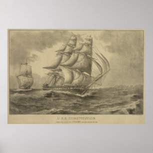 Affiche U.S.S. Constitution