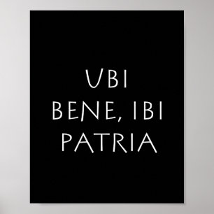 Affiche Ubi bene ibi patria