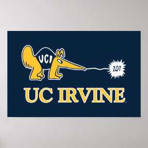 Affiche UC Irvine   UCI Anteaters Zot!