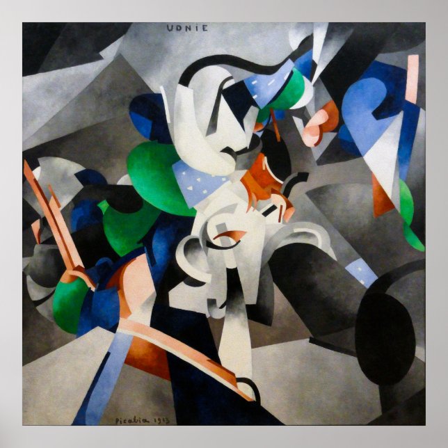 Affiche Udnie par Francis Picabia (Devant)