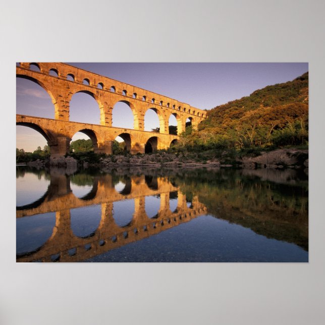 Affiche UE, France, Provence, Gard, Pont du Gard. 2 (Devant)