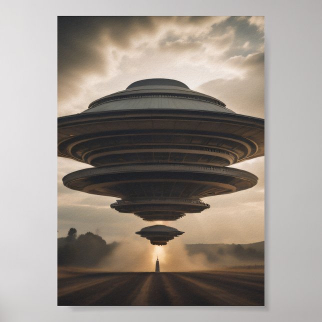 Affiche UFO haute énergie (Devant)