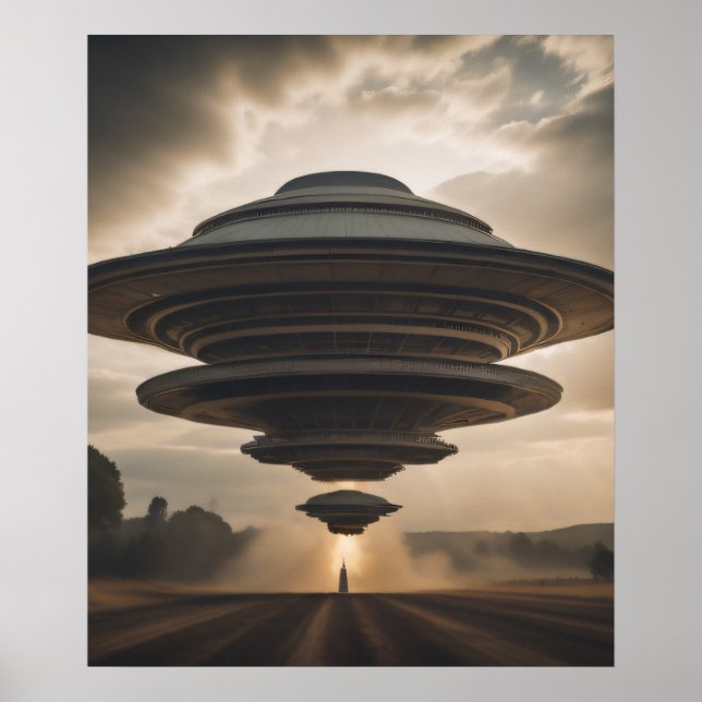 Affiche UFO haute énergie (Devant)