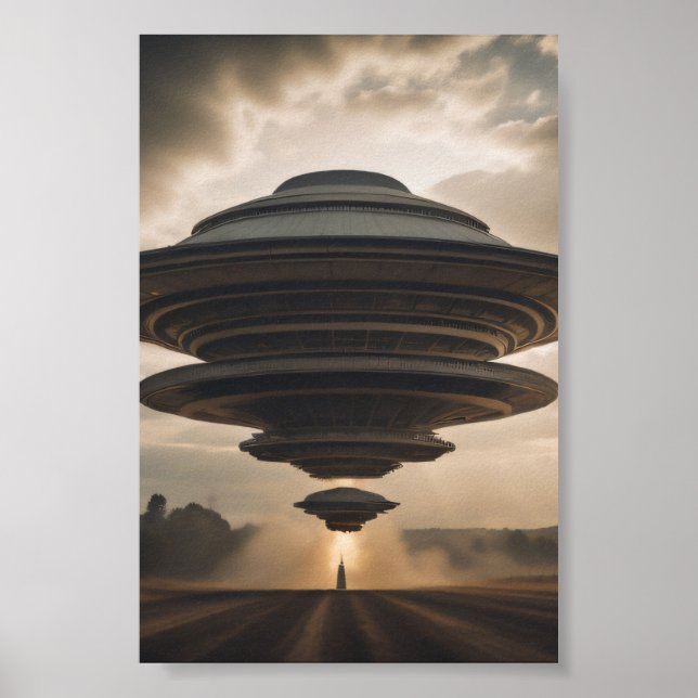 Affiche UFO haute énergie (Devant)