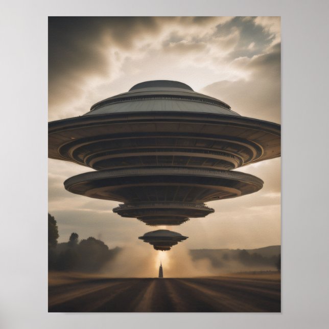 Affiche UFO haute énergie (Devant)