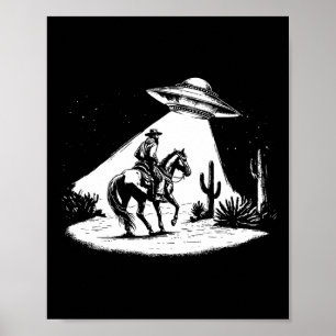 Affiche Ufo Howdy Alien Cowboy Costume Halloween Ufo Weste