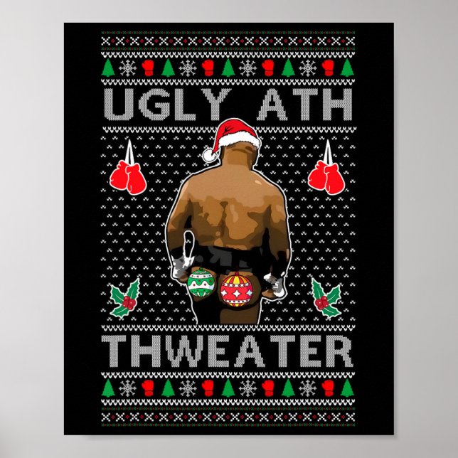 Affiche Ugly Ath Sweater Merry Christmas  (Devant)