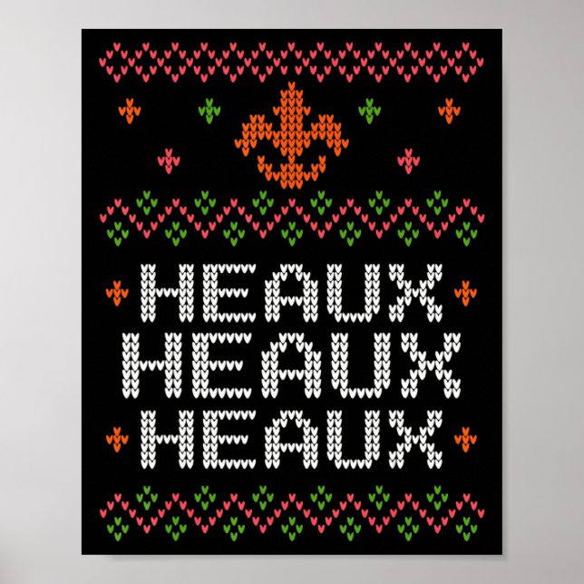 Affiche Ugly Cajun Christmas Xmas New Orleans Southern Lou (Devant)