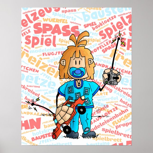 Affiche Ugo - jouets / (Devant)