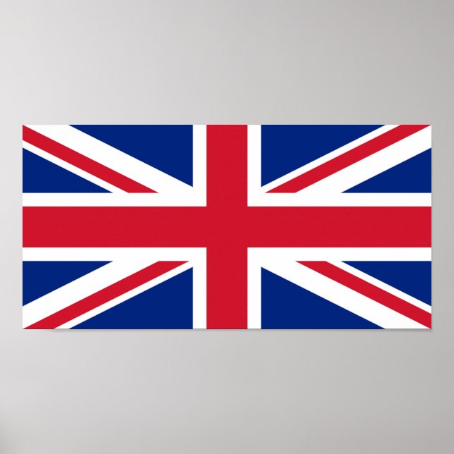 Affiche UK United Kingdom Britain Royal Union Jack Flag (Devant)