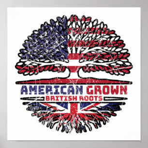 Affiche Uk United Kingdom British US American USA United