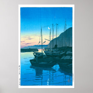 Affiche ukiyoe - hasui - No.16 Morning in Beppu -