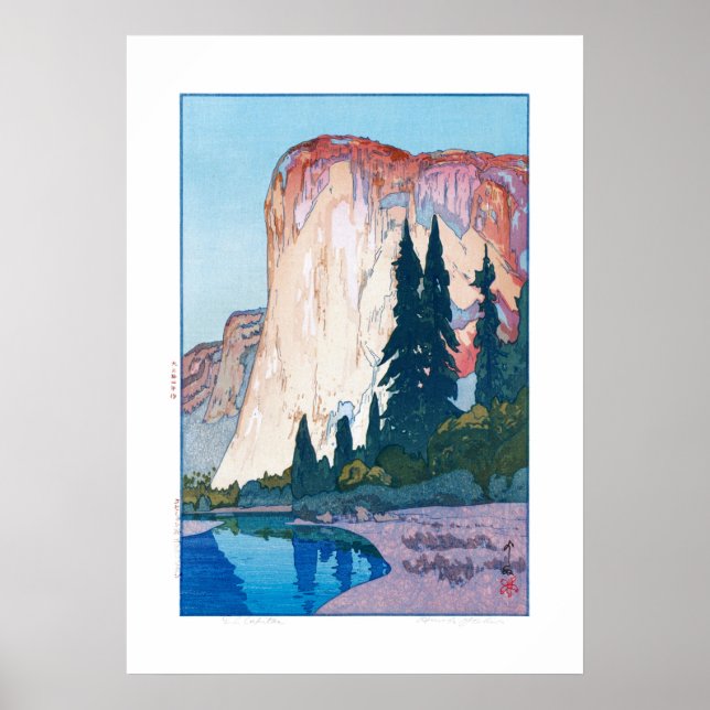 Affiche ukiyoe - Yoshida - 15 - El Capitan -  (Devant)