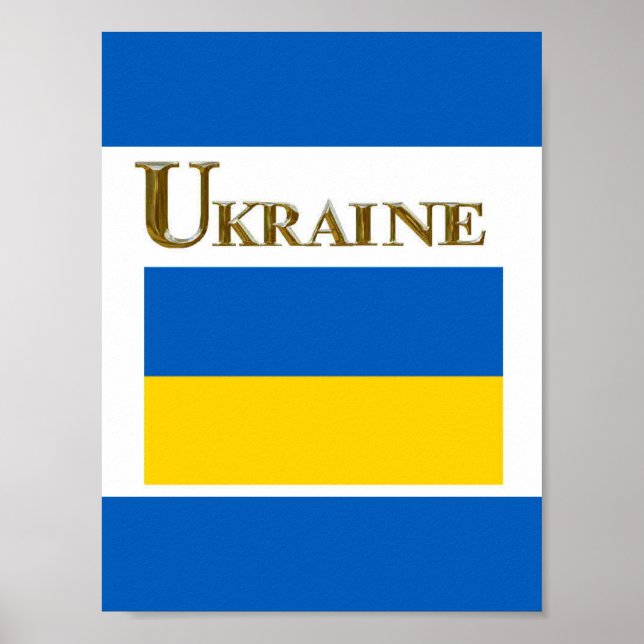 AFFICHE UKRAINE (Devant)