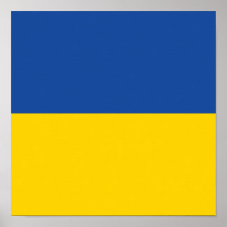 Affiche Ukraine Drapeau, Ukraine Pays Cadeau Patriotique
