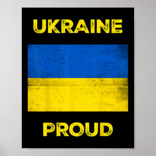 Affiche Ukraine fière